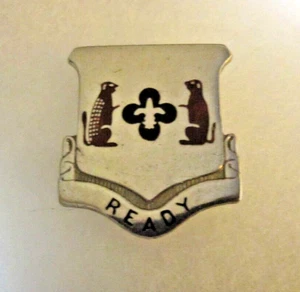 DUI - RACOONS? FLEUR DE LIS IN A 4 LEAF CLOVER - "READY" - clutchback - Picture 1 of 2