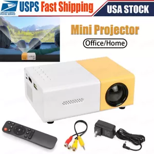 Portable Mini Projector LED HD 1080P WIFI Home Cinema Theater LCD Projector - Picture 1 of 13