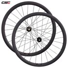 Tubular Center Lock Hub Carbon Wheels Disc Brake Cyclocross Bicycle Wheelset 