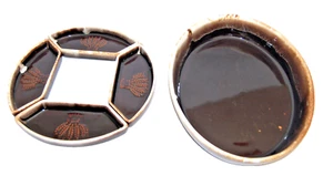 Pfaltzgraff Gourmet esmalte por goteo marrón 4 platos deliciosos de trigo y 1 plato ovalado M5144 - Imagen 1 de 24