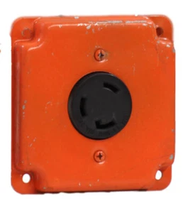 AC Works FML630R Verriegelungsbuchse 30A 250V NEMA L6-30R Unterputz Ind Grade - Bild 1 von 5