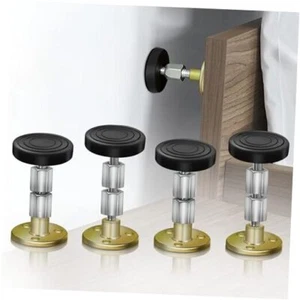 4 Pack Headboard Stoppers, Adjustable Bed Noise Stopper for Wall, Bed Frame - Picture 1 of 7