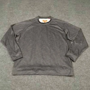 Tallia T Shirt Mens Extra Large Casual Long Sleeve Crew Neck Sports Grey - Picture 1 of 9