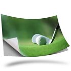 1 x Vinyl Sticker A3 - Golf Course Club Ball Sport #14601