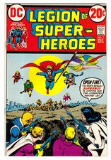LEGION OF SUPER-HEROES (Vol 1) #2 (3/73)--VF++ / 1960s Superboy & Legion^