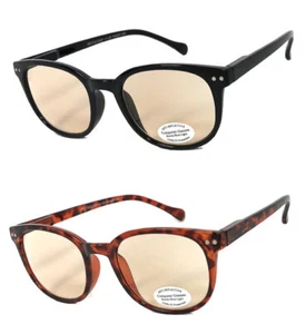 Gafas redondas para computadora antirreflejos UV lectores de rayos de luz azul protección UV - Imagen 1 de 11