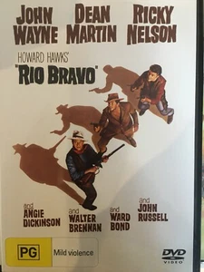 RIO BRAVO DVD 1958 Western AS NEW! John Wayne - Picture 1 of 2