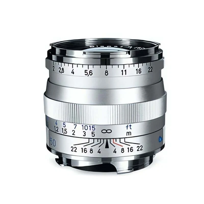 Carl Zeiss Planar T 50mm f2 ZM for Leica M Lens Silver from JP - Image 1 of 1