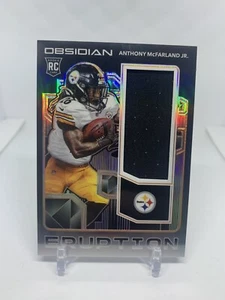 ANTHONY MCFARLAND 2020 PANINI OBSIDIAN Rookie PATCH Card /75 HOLO Steelers RC - Picture 1 of 2