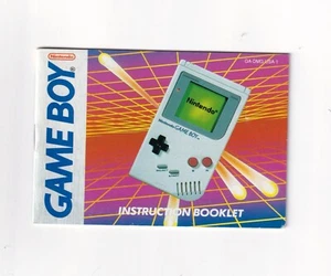 Libretto istruzioni console originale - Manuale Nintendo GameBoy autentico - Foto 1 di 2