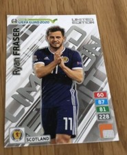 PANINI ADRENALYN XL ROAD TO UEFA EURO 2020 RYAN FRASER LIMITED EDITION CARD