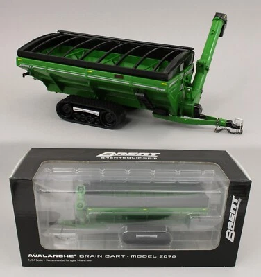 2025 SPECCAST 1:64 *BRENT* GREEN 2098 Equalizer *TRACKED GRAIN CART* NIB! - Image 1 of 4