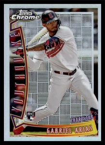 2022 Topps Chrome SONIC GABRIEL ARIAS YOUTHQUAKE RC YQ-20 GUARDIANS - Picture 1 of 2