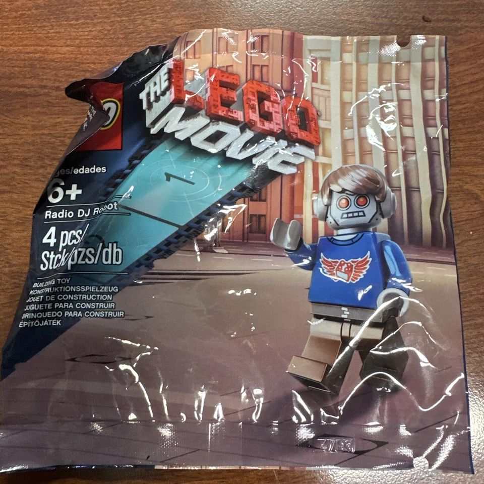 LEGO La Lego Película Radio DJ Robot Minifigura Exclusiva - NUEVO/SELLADO POLYBAG Foto 1 de 1