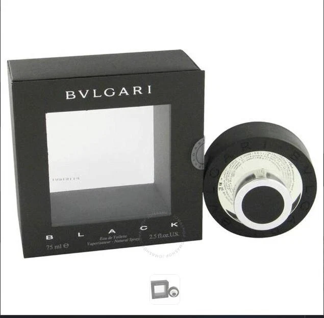 Bvlgari Black Cologne Perfume Eau De Toilette Spray 2.5 oz NIB Cellophane Damage - Image 1 of 1