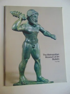 Metropolitan Museum of Art Bulletin Fall 1985 GREEK BRONZES - Foto 1 di 1