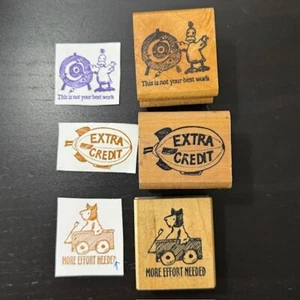 Estampillas de goma Fearless Design Teachers Aid de colección - tu elección - Imagen 1 de 23