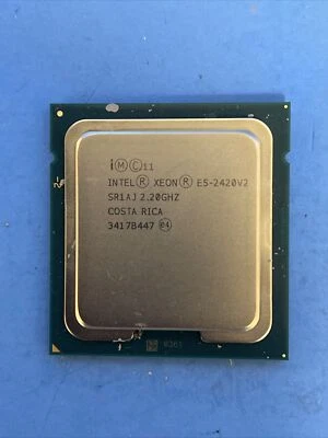 INTEL XEON  E5-2420V2 @ 2.20GHZ CPU PROCESSOR  - Image 1 of 2