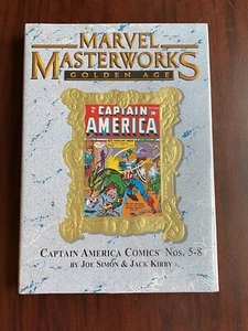 Marvel Masterworks Golden Age Vol 99 : Captain America Nos. 5-8 : SEALED - Picture 1 of 14