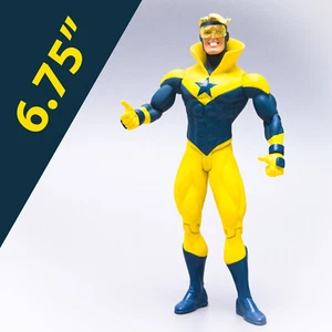 2009 DC Direct Justice League International S2 BOOSTER GOLD 6.75" Action Figure - Picture 1 of 12