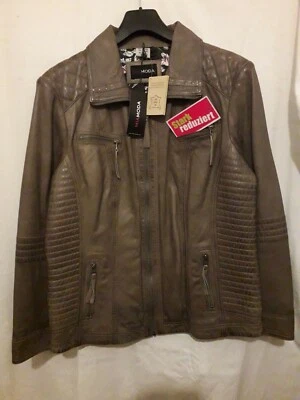 mia moda. Damen Lederjacke. Lamm Nappa Leder - Bild 1 von 3