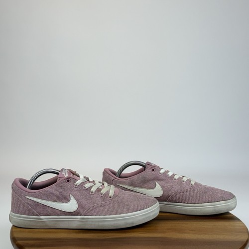 Scarpe sneakers casual donna Nike Check Solar Canvas SB Elemental rosa taglia 11 M