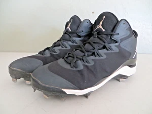 Nike Air Jordan SuperFly 3 Size 11 Metal Men's Baseball Cleats 684941-010 - Picture 1 of 10