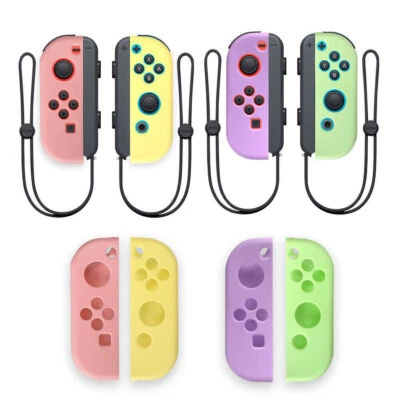 Case Silicone Replace Skin For Nintendo Switch Oled Joy-con Protector Cover - Image 1 of 4