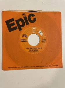 WILD CHERRY Play That Funky Music 45 RPM EPIC 50225 - Imagen 1 de 6