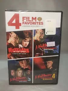 4 Film Favorites: A Nightmare on Elm Street 1-4 (DVD) - Picture 1 of 2