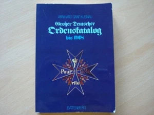 Grosser Deutscher Ordenskatalog: Orden und Ehrenzeichen bis 1918 (German Ed) - Bild 1 von 1