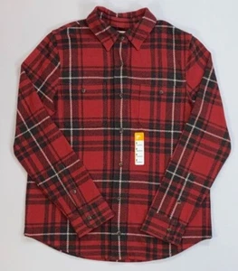 Camisa de franela con botones de manga larga marca FAHERTY XS para mujer - Imagen 1 de 2