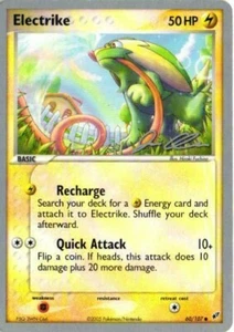 2005 Pokemon Card Electrike 60/107 - Picture 1 of 2