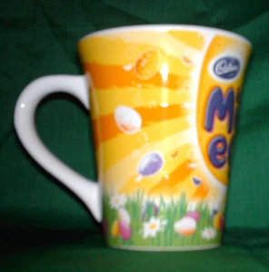 Cadbury Mini Eggs Sunshine/Spring Flowers Design Tea/Coffee Mug Excellent Unused - Picture 1 of 3