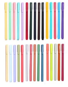 30 Colors Cute Pens Colorful Gel Ink Pen Fine Point Ink Pens For School Offic... - Picture 1 of 8