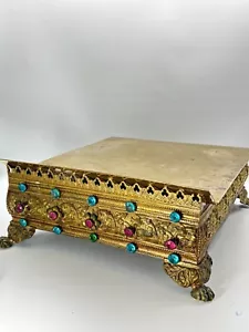 Antique Brass Metal Decoration Bible stand lectern Religious Book - Picture 1 of 6