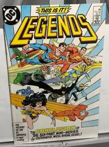 Leyendas #6 de 6 1ª Nueva Liga de la Justicia John Byrne DC Comics 1987 - Imagen 1 de 8