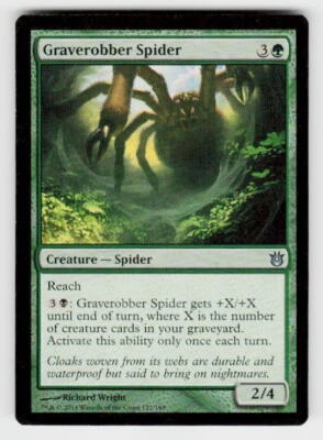 Born of the Gods #122 Graverobber Spider - Image 1 of 2