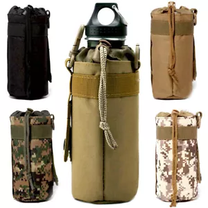 Tactical Molle Water Bottle Bag Pouch Outdoor Hydration for Camping Hiking Bag - Picture 1 of 11
