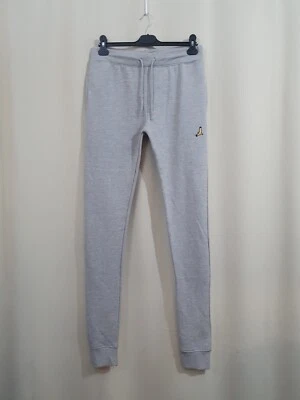BRAVE SOUL Mens Size M 32-34in Waist Leg 36in Grey Tracksuit Bottoms  - Image 1 of 4