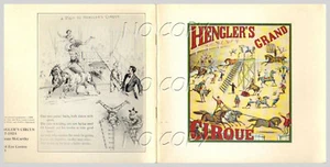 1985 HENGLER'S CIRCUS GRAND CIRQUE 1847- 1924 26 Seiten - Bild 1 von 1