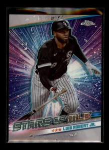 2024 Topps Stars of MLB Chrome #CSMLB-6 Luis Robert Jr. Chicago White Sox - Picture 1 of 2