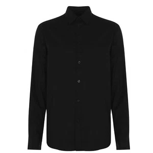 ➡️👔PIERRE CARDIN Herren Hemd langarm Shirt S M L XL 2XL Longsleeve ⬛Schwarz - Bild 1 von 7