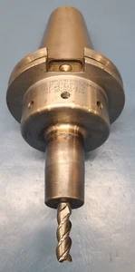 Innovations CAT50 Heat Shrink Fit Tool Holder V50SF-038-400BBL 3/8" ID 4" Proj - Picture 1 of 4