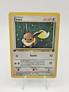 Pokémonkarte - Eevee Team Rocket 1. Edition 55/82 Allgemein Neuwertig - Bild 1 von 2