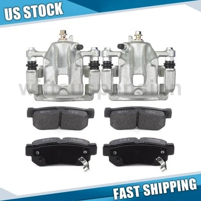 Pinza de freno de disco trasera pastillas de freno para Hyundai Sonata 2008 Foto 1 de 4