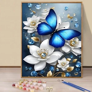 YALKIN Animal Paint by Numbers for Adults Beginner without Frame 16x20in - Picture 1 of 5