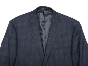 RALPH LAUREN BRUSHED WOOL 50 L BLAZER SUIT JACKET SPORT COAT FLEX PURPLE GRAY - Picture 1 of 18