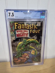 Fantastic Four #70 1968 CGC 7.5 Off White to White Pages Mad Thinker Appearance - Picture 1 of 7