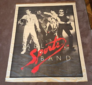 All Sports Band Promo Banner Atlantic Records ca 1981 Village People Gay - Bild 1 von 2